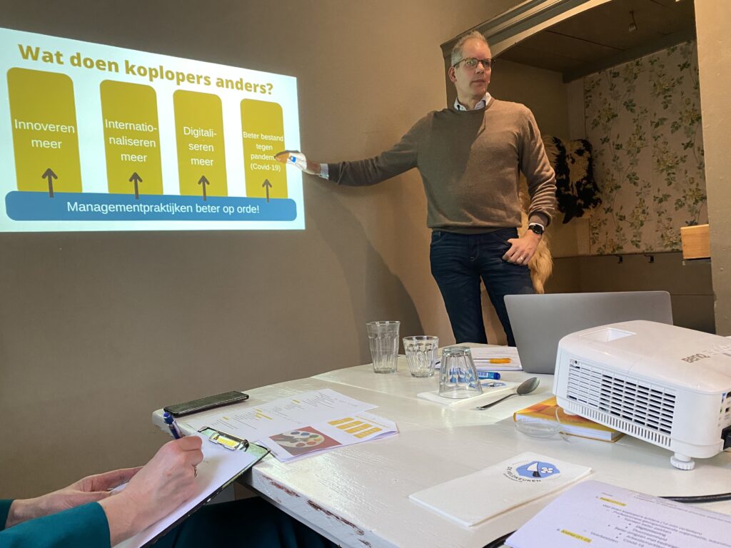 Pieter Peelen bij de cursus De Productiviteitsversneller